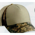 5 Panel Unstructured Brushed Cotton Hat